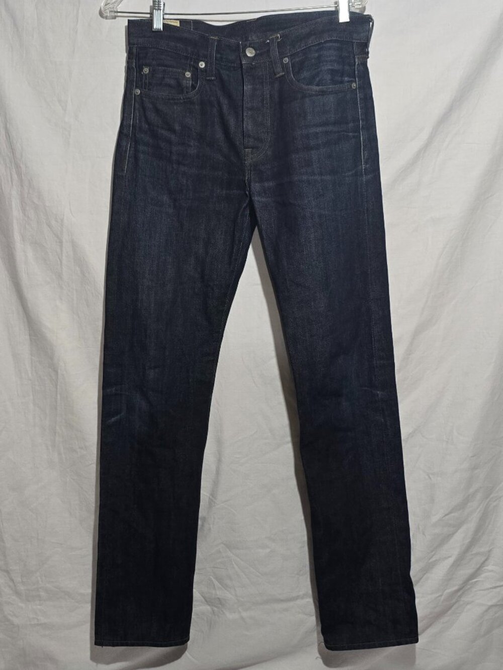 J.Crew Style 770 Slim Straight Kaihara Japanese Selvedge Denim Jeans Blue 29x32*